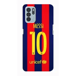 Чохли Мессі для Oppo Reno6 Z (AlphaPrint) (Messi Barca 10)
