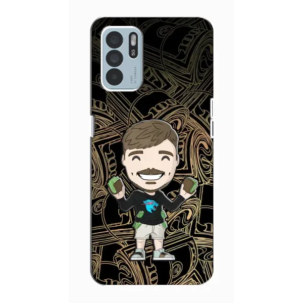 Чохол з принтом «Mister Beast» для OPPO Reno6 Z