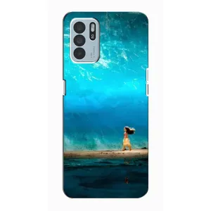 Чохол з мультфільмом Ваяна Oppo Reno6 Z (Океан Моана)