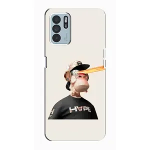 Чохли з Мавпами NFT для Oppo Reno6 Z (AlphaPrint) (мавпа NFT в окулярах)