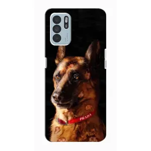 Чохли з картинкою животних Oppo Reno6 Z (Овчарка)