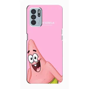 Чохол Губка Боб для OPPO Reno6 Z (Персонаж Патрік)