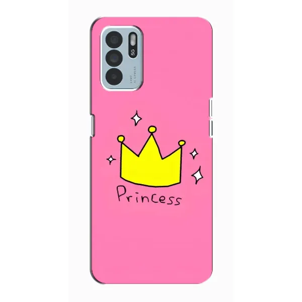 Чехол с принтом «Princess» для OPPO Reno6 Z