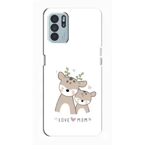 Чохли для мами на Oppo Reno6 Z (Оленята мама і малюк)