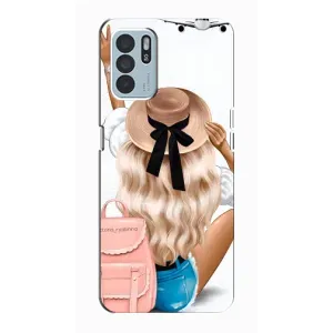 Чехол с печатью для Oppo Reno6 Z - (Мода) (AlphaPrint) (Путешествие)