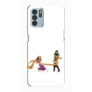Чохол Рапунцель для Oppo Reno6 Z (Рапунцель та Флін)