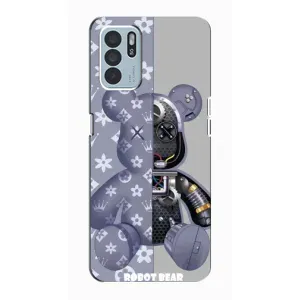Круті Чохли Луі Віттон для Oppo Reno6 Z (AlphaPrint) (Робот Медведик)