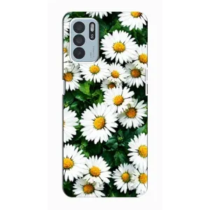 Чохол з картинкою (Стильні) OPPO Reno6 Z - (AlphaPrint) (Ромашки)