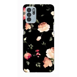 Чохли з квітами для Oppo Reno6 Z (VPrint) (Трояндочки)