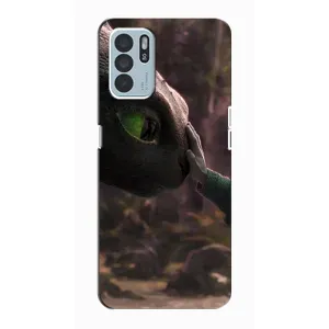 Чохол як приборкати дракона на Oppo Reno6 Z (Сцена з драконом)