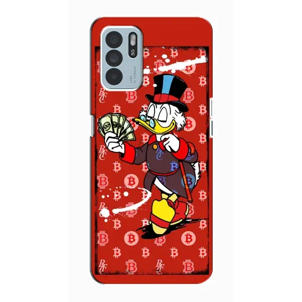 Чехол с принтом «Scrooge MagDag» для OPPO Reno6 Z