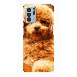 Чохли з собаками для Oppo Reno6 Z (VPrint) (Цуценя Бішон)
