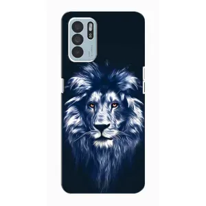 Чохол з картинкою ЛЕВ для Oppo Reno6 Z (VPrint)