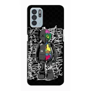 Чохли для Oppo Reno6 Z - Bearbrick Louis Vuitton (PREMIUMPrint) (Стиль Bearbrick)
