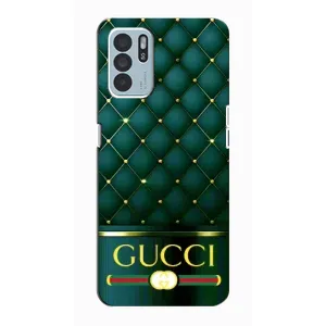 Чохли  GUCCI для OPPO Reno6 Z (AlphaPrint) (Текстура Гуччі)