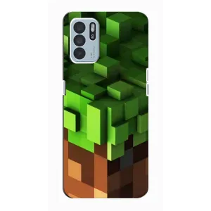 Чохол Майнкрафт на Oppo Reno6 Z (AlphaPrint) Minecraft