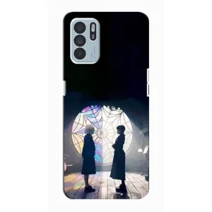 Чохли Венсдей на Oppo Reno6 Z Уенсдей (AlphaPrint) (Венздей та Інід)
