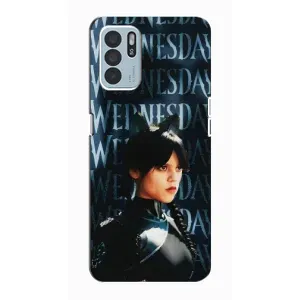 Чохли Венсдей на Oppo Reno6 Z Уенсдей (AlphaPrint) (Венздей кішка)