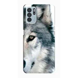 Чохли з картинкою животних Oppo Reno6 Z (Вовк)