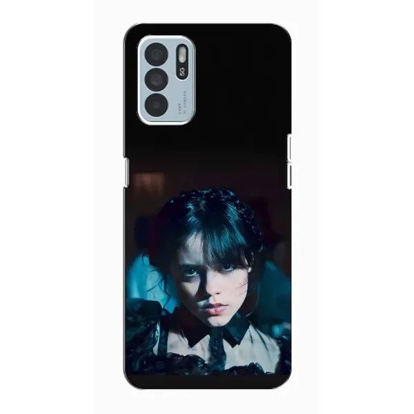 Чехол с принтом «взгляд Уэнздей» для OPPO Reno6 Z Чехол с принтом «взгляд Уэнздей» для OPPO Reno6 Z