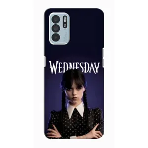 Чохли Венсдей на Oppo Reno6 Z Уенсдей (AlphaPrint) (Wednesday)