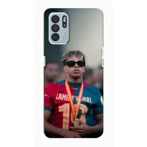Чохол з футболістом Ламін Ямаль Oppo Reno6 Z (Ямаль Барса)