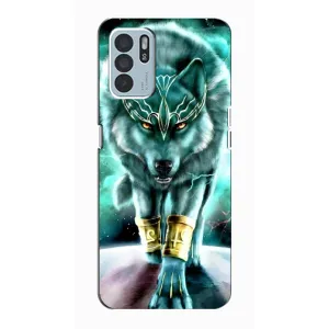 Захисні чохли для OPPO Reno6 Z (AlphaPrint) (ХІТ продаж) ВОВК
