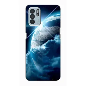 Космічні Чохли для OPPO Reno6 Z (VPrint) (Земля з космоса)
