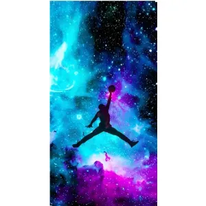Чехлы для Oppo Reno7 4G - с картинкой JORDAN (AlphaPrint) (Яркий Джордан)