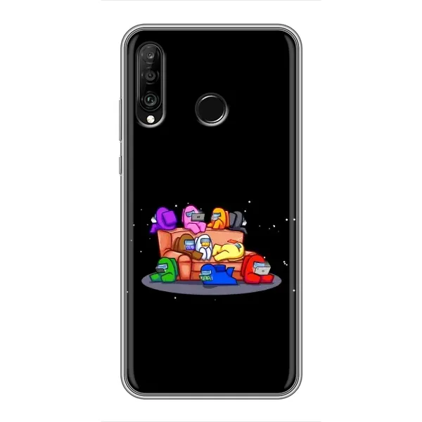 Чехол с принтом «Амонг-ас» для Huawei P30 Lite / Nova 4e
