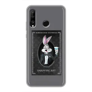 Бренднові Чохли для Huawei P30 Lite - (PREMIUMPrint) (Бакс Бані LV)