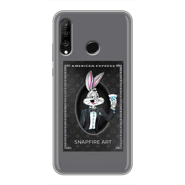 Чохол з принтом «Бакс Бані LV» для Huawei P30 Lite / Nova 4e