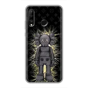 Чохли для Huawei P30 Lite - Bearbrick Louis Vuitton (PREMIUMPrint) (Bearbrick LV)