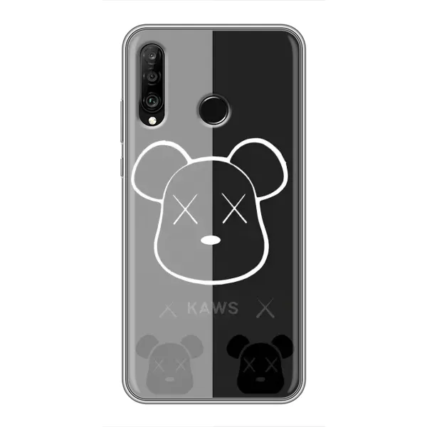Чехол с принтом «БеарБрик глаза» для Huawei P30 Lite / Nova 4e