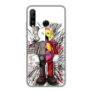 Чохли для Huawei P30 Lite - Bearbrick Louis Vuitton (PREMIUMPrint) (Беарбрік)
