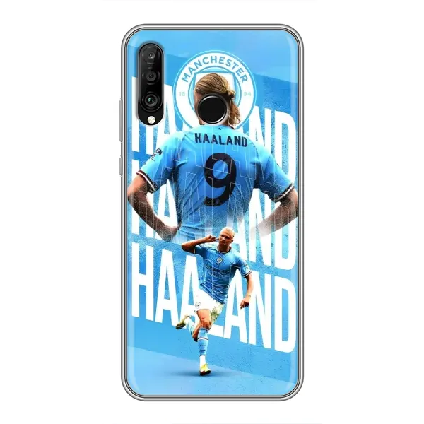 Чехол с принтом «Erling Haaland» для Huawei P30 Lite / Nova 4e