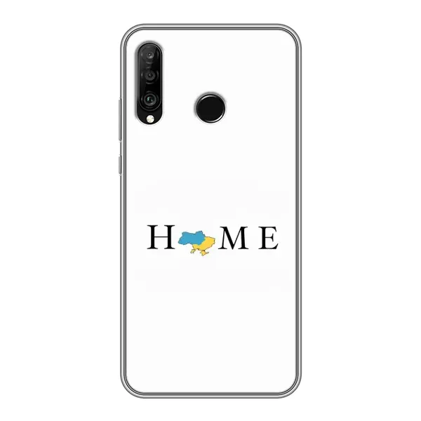 Чехол с принтом «Home» для Huawei P30 Lite / Nova 4e