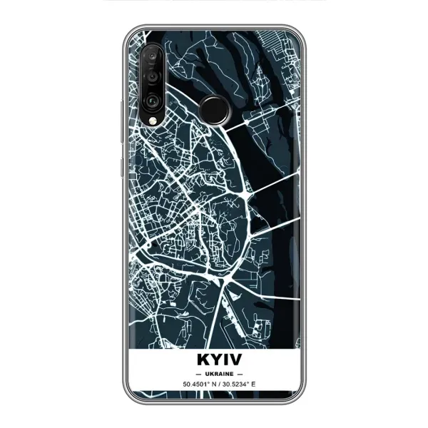 Чехол с принтом «Киев» для Huawei P30 Lite / Nova 4e