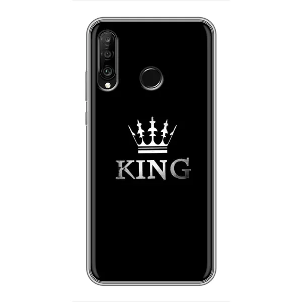 Чохол з принтом «KING» для Huawei P30 Lite / Nova 4e