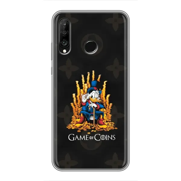 Чехол с принтом «Король денег» для Huawei P30 Lite / Nova 4e