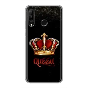 Чохол з Короною Хуавей P30 Лайт / Нова 4е - (AlphaPrint) (Корона короля)