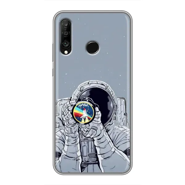 Чохол з принтом «Космонавт фото» для Huawei P30 Lite / Nova 4e Чохол з принтом «Космонавт фото» для Huawei P30 Lite / Nova 4e
