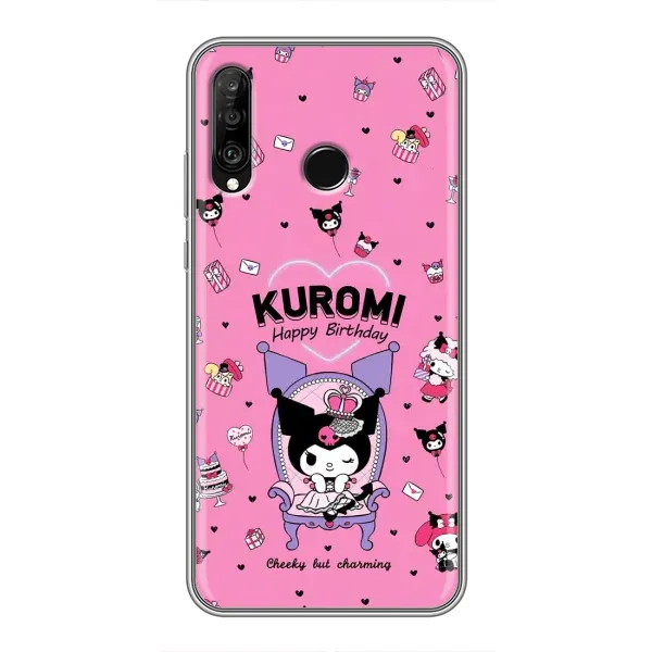 Чохол з принтом «KUROMI» для Huawei P30 Lite / Nova 4e