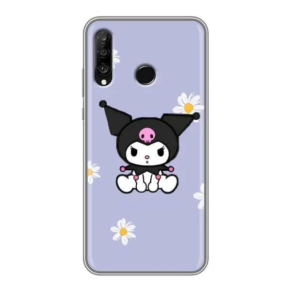 Чехол с принтом «Куроми в цветах» для Huawei P30 Lite / Nova 4e Чехол с принтом «Куроми в цветах» для Huawei P30 Lite / Nova 4e