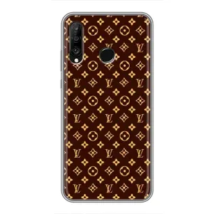 Чехлы Луи Витон для Huawei P30 Lite (AlphaPrint - LOUIS VUITTON) (лого LOUIS VUITTON)