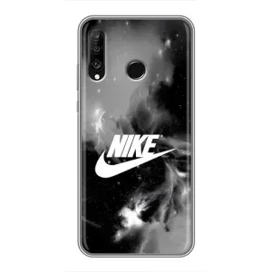Чохол для Huawei P30 Lite - з принтом Найк (AlphaPrint) (Лого Найк)