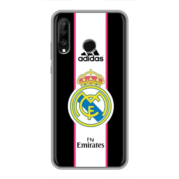Чохол з принтом «лого Real Madrid» для Huawei P30 Lite / Nova 4e