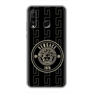 Чохли VERSACE для Хуавей P30 Лайт / Нова 4е (PREMIUMPrint) (Лого Версаче)