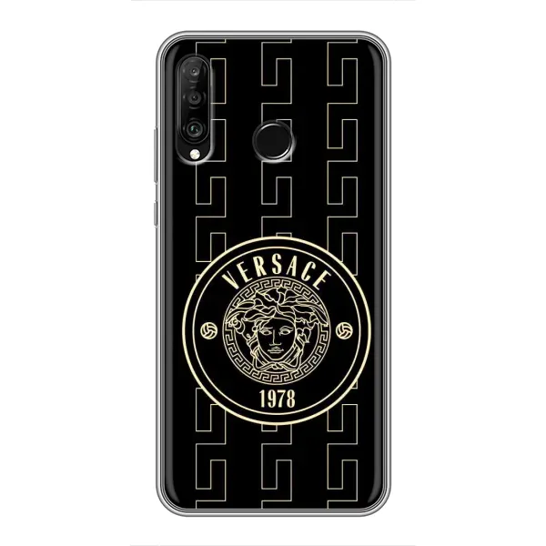 Чехол с принтом «Лого Версаче» для Huawei P30 Lite / Nova 4e