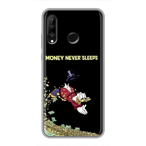 Чехол с принтом «Мани Скруджа» для Huawei P30 Lite / Nova 4e